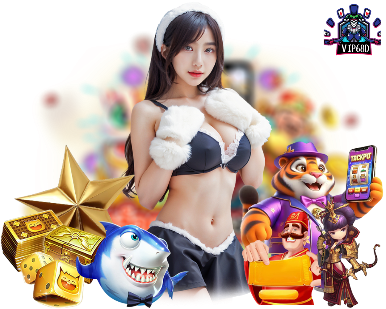 VIP68D สล็อตเว็บตรง